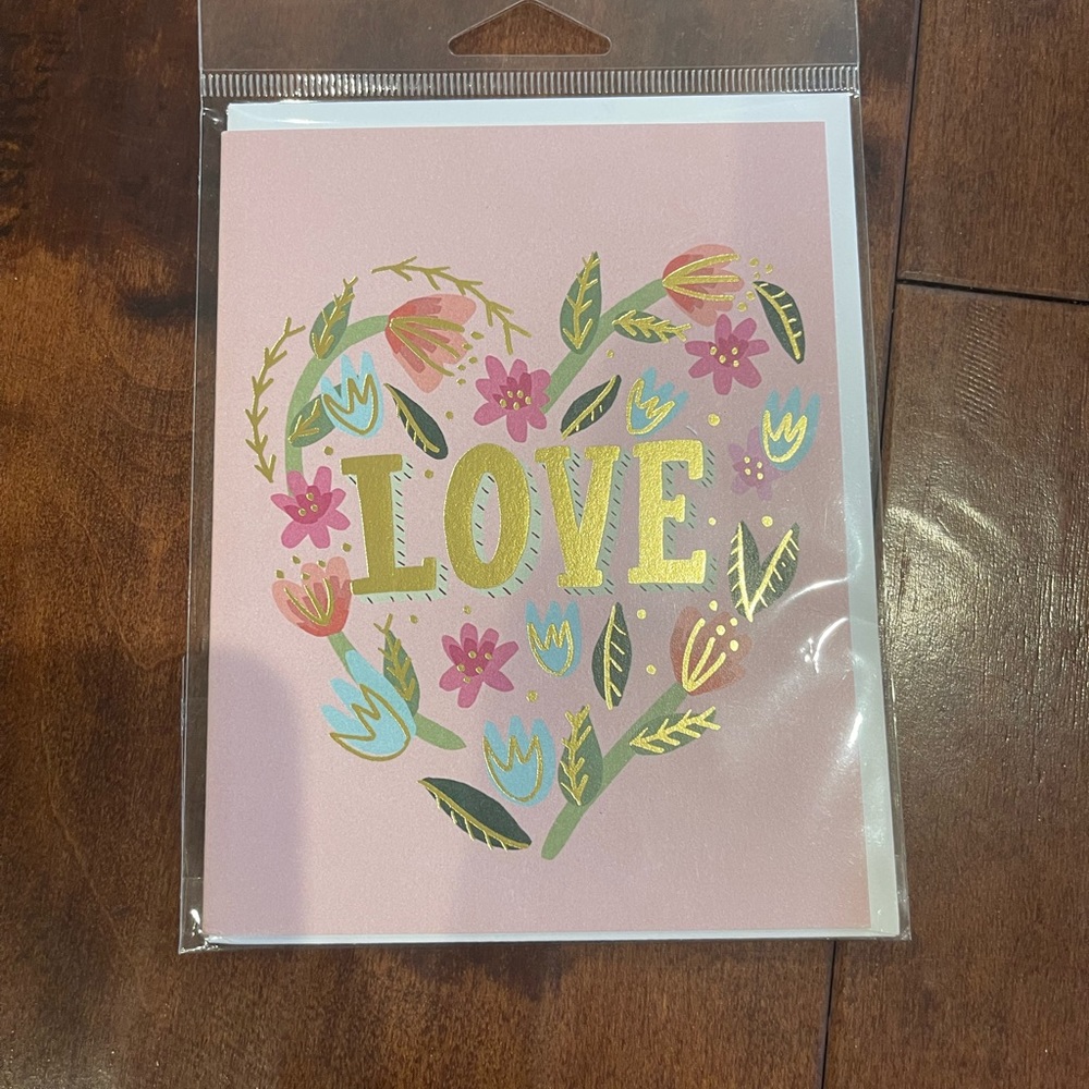 Brand new love card